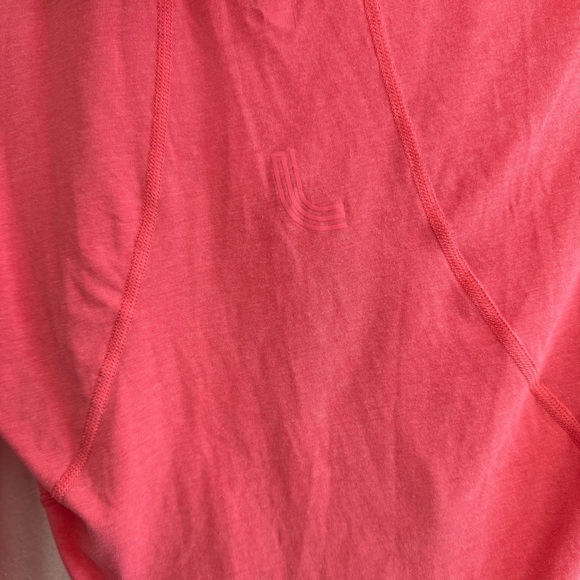 Lole Wrap Style V-neck Long Sleeve Salmon Pink Size Medium - Picture 7 of 7